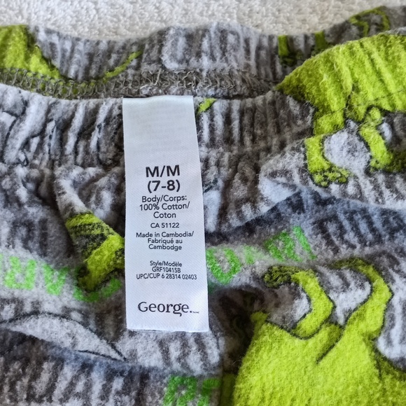 George Boys pajamas size 7/8 Medium. - Picture 6 of 10